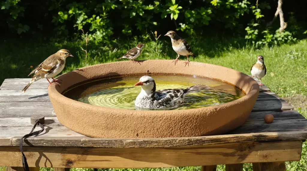 Il place une pièce de 5 centimes dans son jardin et les mésanges débarquent par dizaines