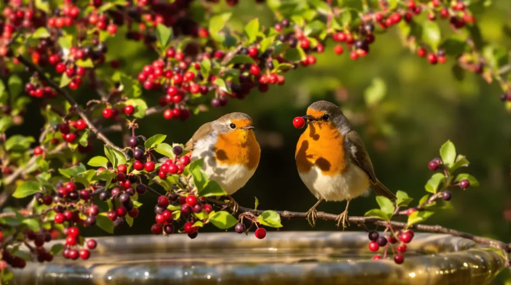 Les rouges-gorges ne quitteront jamais votre jardin si vous plantez cet arbuste à baies très populaire, à une condition
